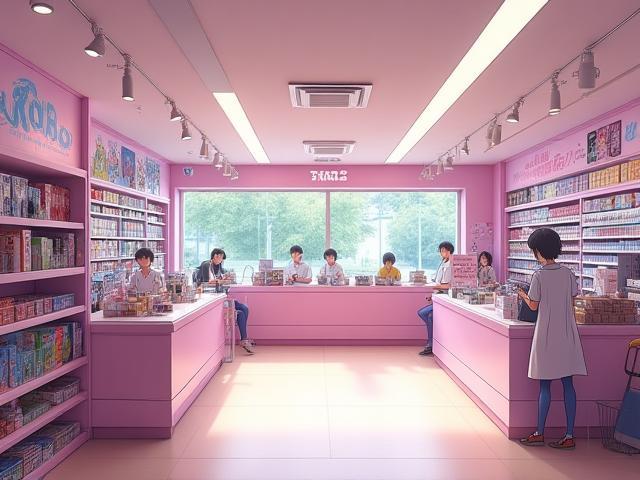 매장 카운터 존 전경