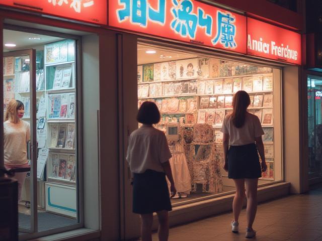 Hanami Anime Plaza 매장 위치 전경